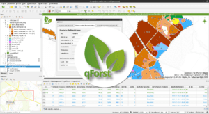 Forsteinrichtungs GIS qForst
